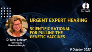 WCH緊急専門家会議【２】遺伝子ワクチンを撤回する科学的根拠（ジャンシー・リンゼー博士）